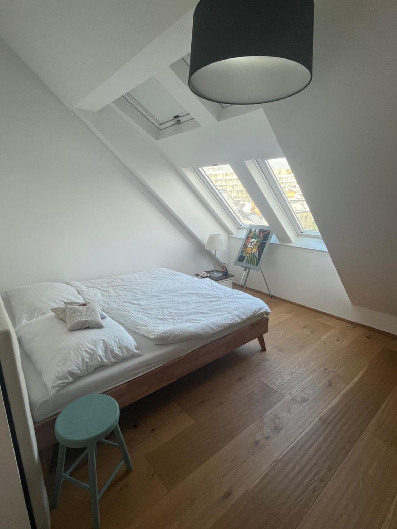 Grosszuegiges Dachterrassen-Appartment Mit Klimaanlage Und Wunderbarem Ausblick Viena Exterior foto